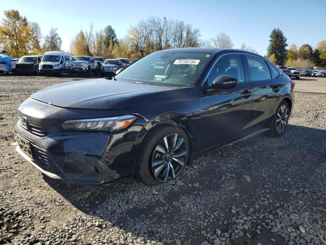 HONDA CIVIC EX 2022 with VIN JHMFE1F75NX003964 - Photo from auction