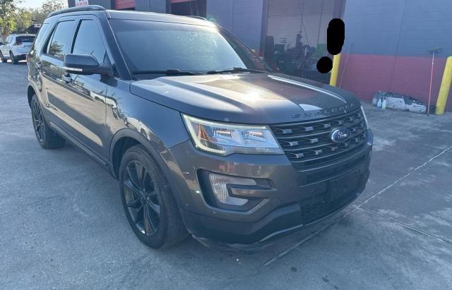 FORD EXPLORER X 2017 with VIN 1FM5K7D89HGC53955 - Photo from auction