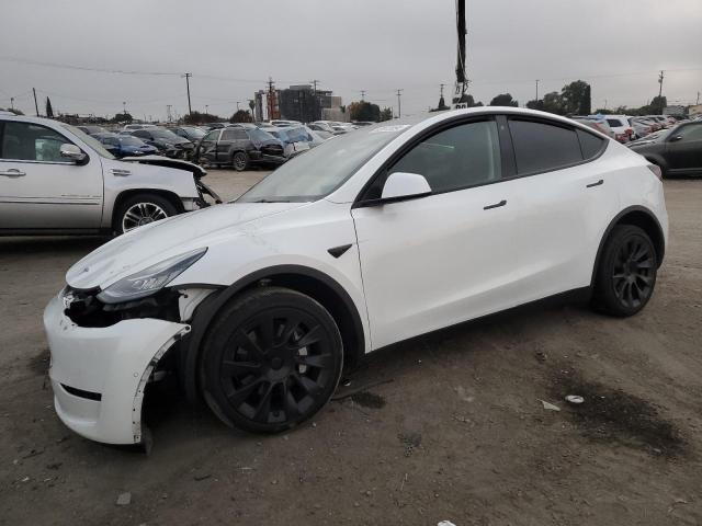 TESLA MODEL Y 2022 with VIN 7SAYGDEE5NF370687 - Photo from auction