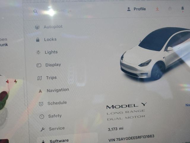 Photo 9 from auction – 2024 TESLA MODEL Y with VIN 7SAYGDEE5RF131663