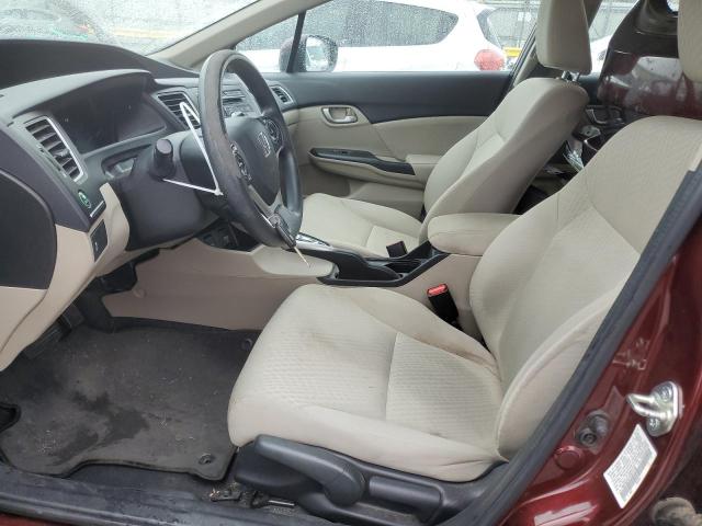 Photo 7 from auction – 2015 HONDA CIVIC LX with VIN 19XFB2F57FE072199