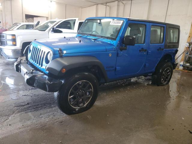 JEEP WRANGLER U 2016 with VIN 1C4BJWKG1GL293449 - Photo from auction