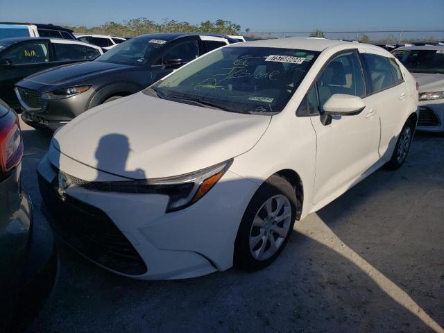 TOYOTA COROLLA LE 2024 with VIN JTDBCMFE0RJ023201 - Photo from auction