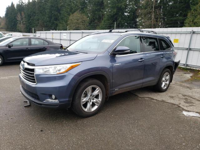 TOYOTA HIGHLANDER 2016 مع رقم تعريف المركبة 5TDDCRFH6GS014504 - صورة من المزاد
