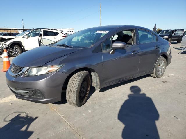 HONDA CIVIC LX 2014 with VIN 19XFB2F58EE036696 - Photo from auction