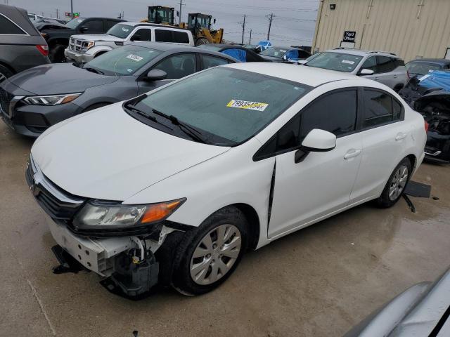 HONDA CIVIC LX 2012 с VIN 19XFB2F55CE015186 - Фото с аукциона