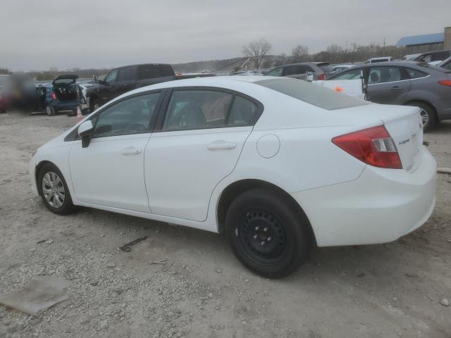 Photo 2 from auction – 2012 HONDA CIVIC LX with VIN 19XFB2F57CE060825