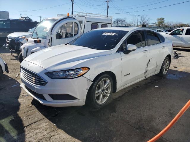 FORD FUSION SE 2018 with VIN 3FA6P0LU4JR242298 - Photo from auction