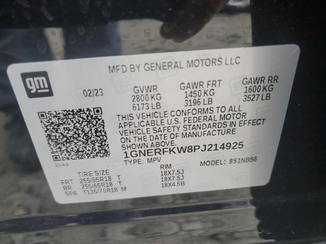 Photo 14 from auction – 2023 CHEVROLET TRAVERSE L with VIN 1GNERFKW8PJ214925