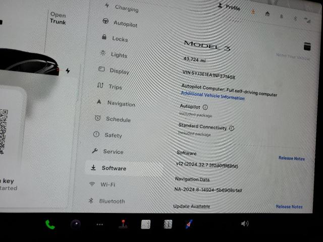 Photo 9 from auction – 2022 TESLA MODEL 3 with VIN 5YJ3E1EA1NF371408