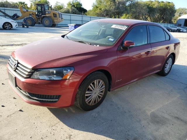 VOLKSWAGEN PASSAT S 2015 with VIN 1VWAS7A30FC038400 - Photo from auction