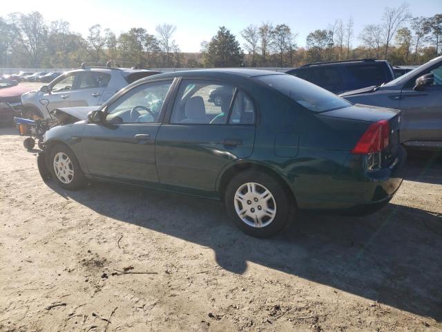 Photo 2 from auction – 2001 HONDA CIVIC DX with VIN 2HGES16231H525518