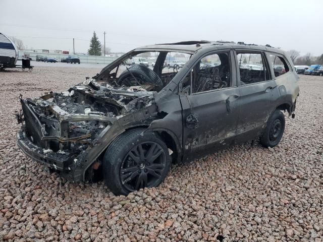 HONDA PILOT BLAC 2022 with VIN 5FNYF6H74NB023649 - Photo from auction