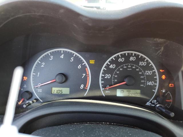 Photo 9 from auction – 2009 TOYOTA COROLLA BA with VIN 2T1BU40E49C116076