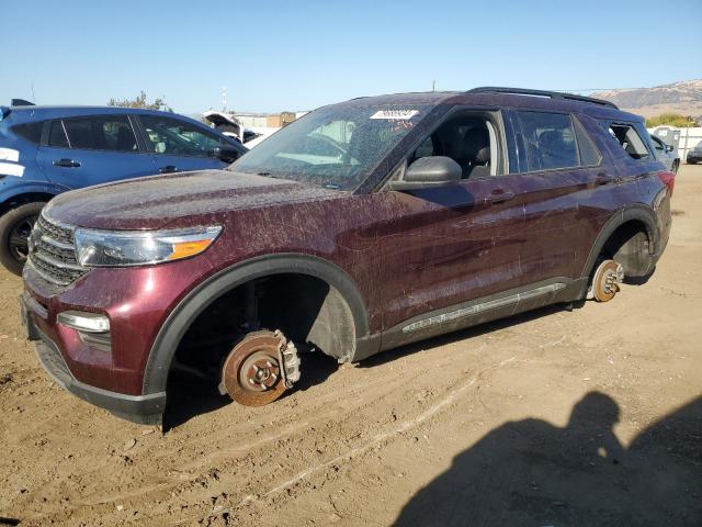 FORD EXPLORER X 2022 مع رقم تعريف المركبة 1FMSK8DH4NGA20506 - صورة من المزاد