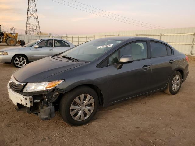 HONDA CIVIC LX 2012 with VIN 19XFB2F57CE309365 - Photo from auction