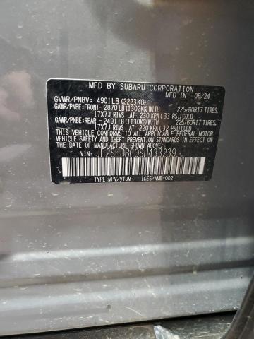 Photo 14 from auction – 2025 SUBARU FORESTER P with VIN JF2SLDBC0SH433239