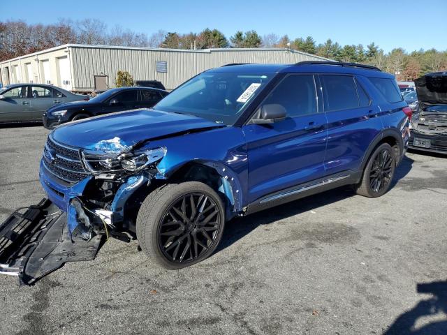 FORD EXPLORER X 2021 with VIN 1FMSK8DH1MGB56445 - Photo from auction