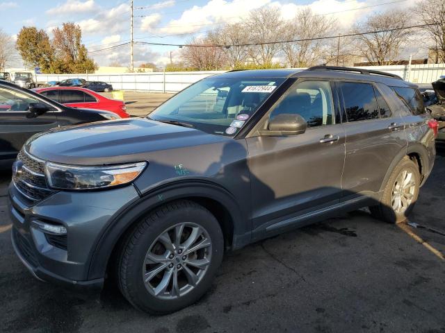 FORD EXPLORER X 2021 with VIN 1FMSK8DH1MGA13897 - Photo from auction