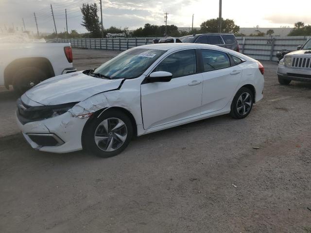 HONDA CIVIC LX 2020 with VIN 2HGFC2F60LH507555 - Photo from auction