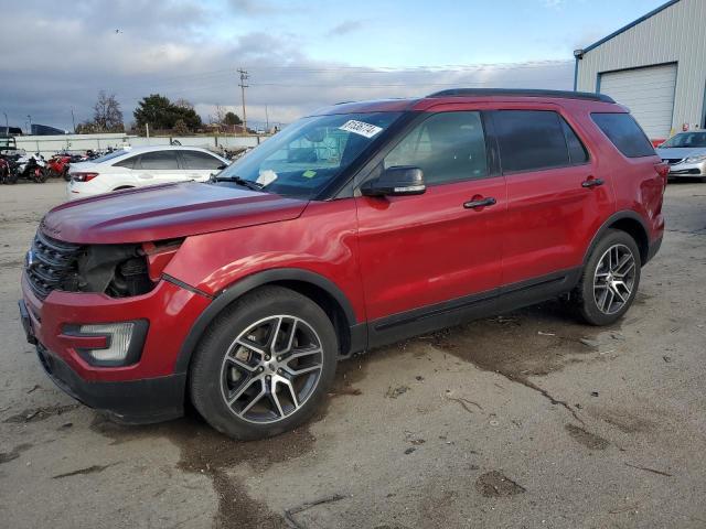 FORD EXPLORER S 2016 with VIN 1FM5K8GT9GGC88287 - Photo from auction