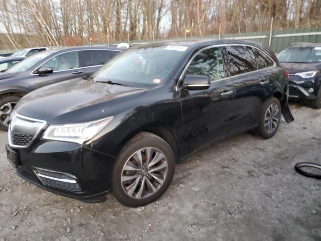 ACURA MDX TECHNO 2016 with VIN 5FRYD4H41GB032536 - Photo from auction