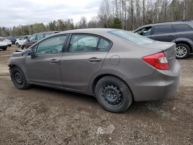 Photo 2 from auction – 2012 HONDA CIVIC LX with VIN 2HGFB2F53CH012308