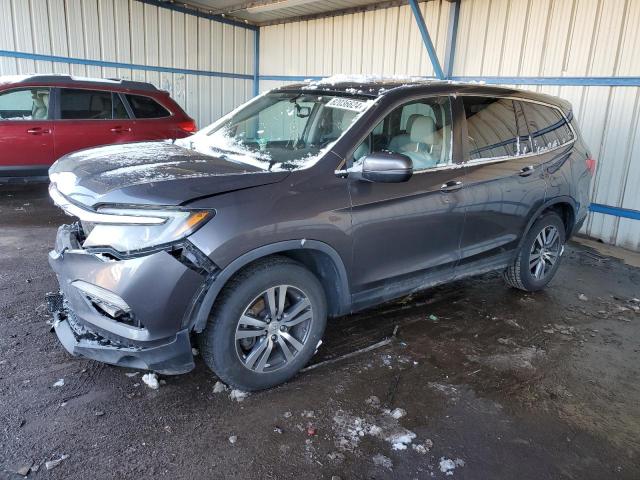 HONDA PILOT EXL 2017 with VIN 5FNYF5H55HB029067 - Photo from auction
