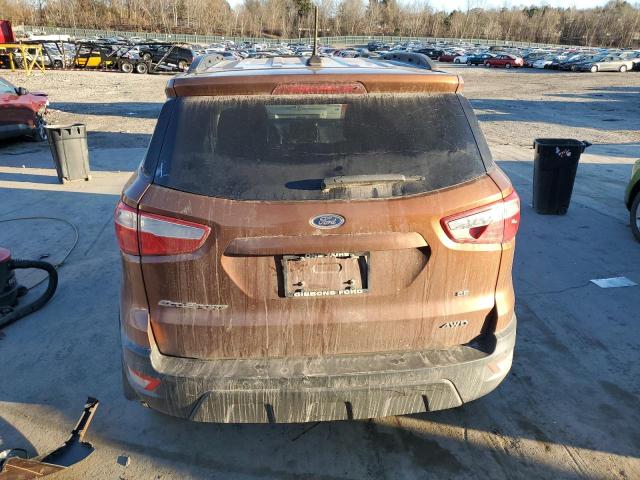 Photo 6 from auction – 2020 FORD ECOSPORT S with VIN MAJ6S3GL0LC352011
