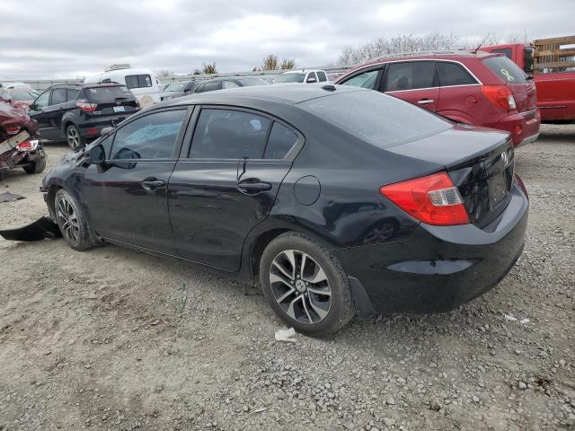 Photo 2 from auction – 2012 HONDA CIVIC EXL with VIN 19XFB2F94CE042804
