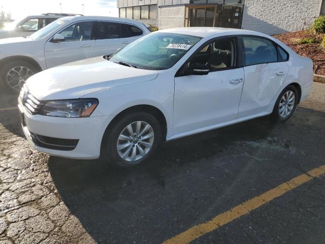 VOLKSWAGEN PASSAT S 2012 with VIN 1VWAH7A31CC039159 - Photo from auction