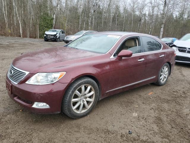 LEXUS LS 460 2007 with VIN JTHBL46F975033528 - Photo from auction