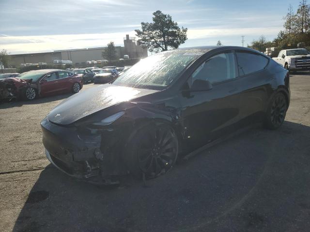 TESLA MODEL Y 2022 with VIN 7SAYGDEFXNF390779 - Photo from auction