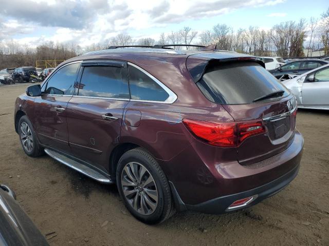 Photo 2 from auction – 2014 ACURA MDX TECHNO with VIN 5FRYD4H43EB009806