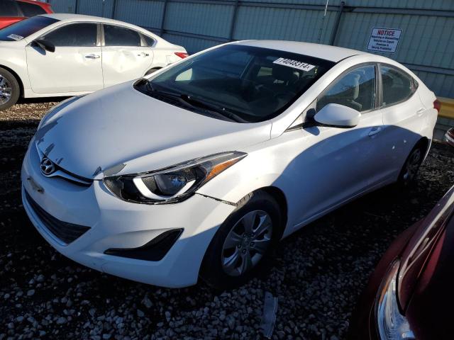 Photo 1 from auction – 2016 HYUNDAI ELANTRA SE with VIN 5NPDH4AE2GH787736