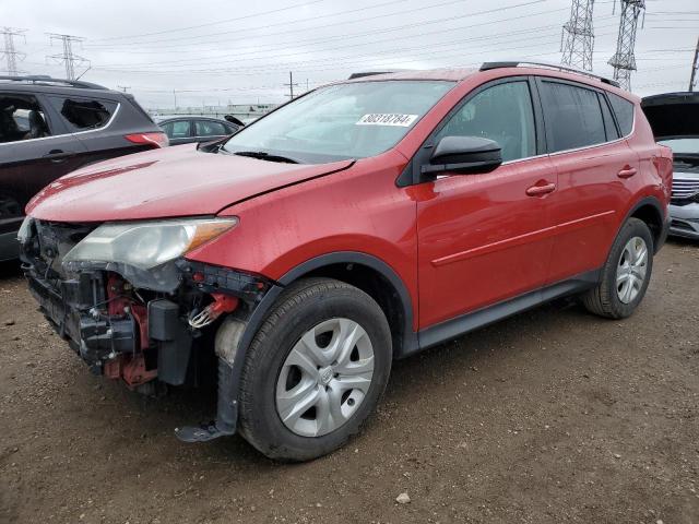 TOYOTA RAV4 LE 2015 with VIN 2T3BFREV1FW295615 - Photo from auction