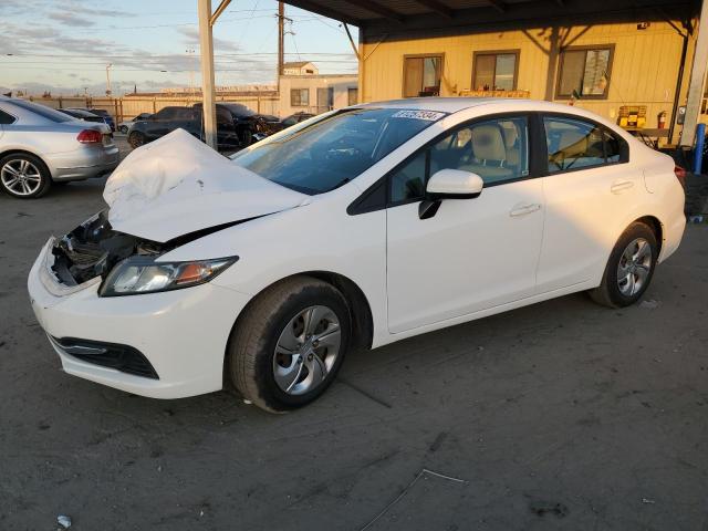 HONDA CIVIC LX 2014 with VIN 19XFB2F52EE244377 - Photo from auction