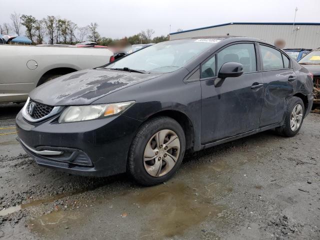HONDA CIVIC LX 2013 with VIN 2HGFB2F53DH523843 - Photo from auction
