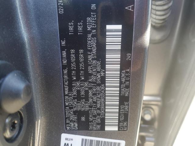 Photo 14 from auction – 2024 TOYOTA HIGHLANDER with VIN 5TDKDRAH9RS054364