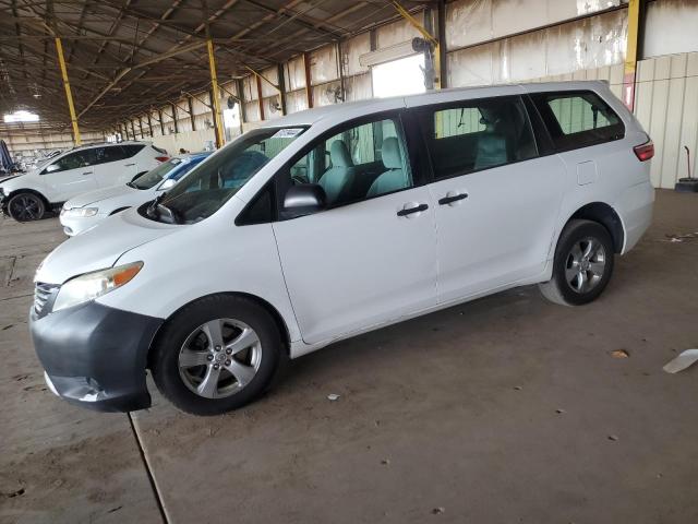 TOYOTA SIENNA 2017 with VIN 5TDZZ3DC9HS778521 - Photo from auction
