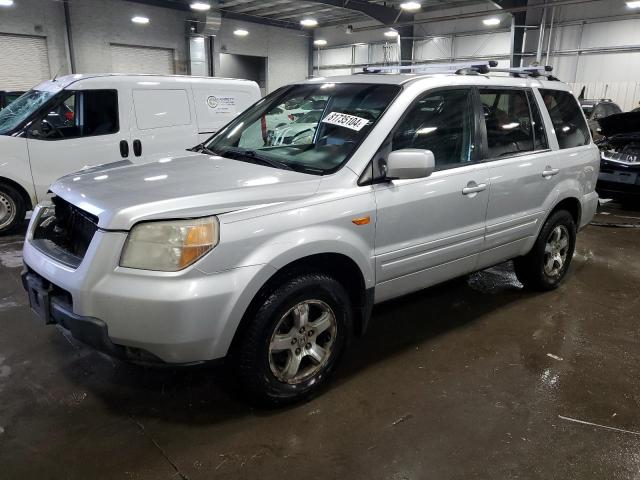 HONDA PILOT EXL 2007 with VIN 5FNYF18757B027456 - Photo from auction