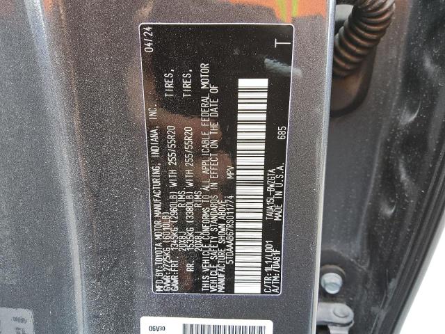 Photo 14 from auction – 2024 LEXUS TX 350 BAS with VIN 5TDAAAB67RS011774