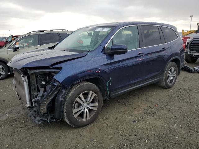 HONDA PILOT EXL 2017 with VIN 5FNYF5H56HB047769 - Photo from auction