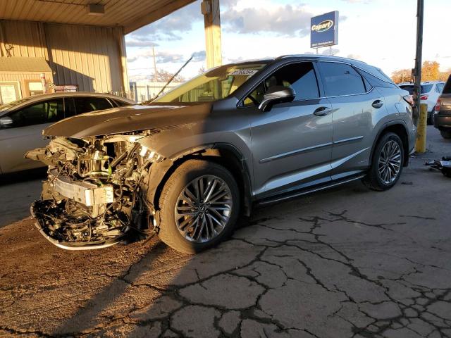 LEXUS RX 450H 2022 with VIN 2T2JGMDA4NC084603 - Photo from auction