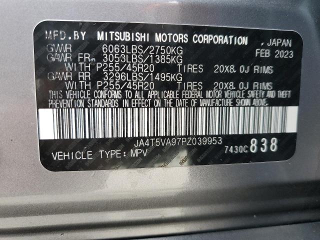 Photo 14 from auction – 2023 MITSUBISHI OUTLANDER with VIN JA4T5VA97PZ039953