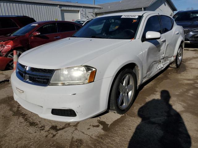 DODGE AVENGER SX 2012 с VIN 1C3CDZCB5CN120472 - Фото с аукциона