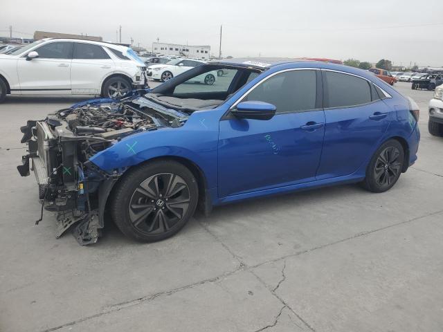 HONDA CIVIC EX 2018 with VIN SHHFK7H54JU214701 - Photo from auction