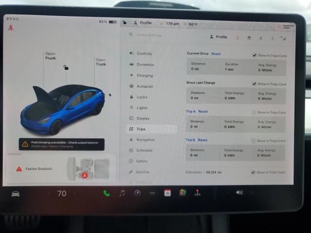 Photo 9 from auction – 2021 TESLA MODEL 3 with VIN 5YJ3E1EC3MF995615