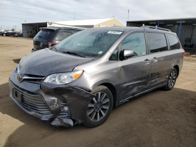 TOYOTA SIENNA XLE 2018 with VIN 5TDDZ3DC6JS206466 - Photo from auction