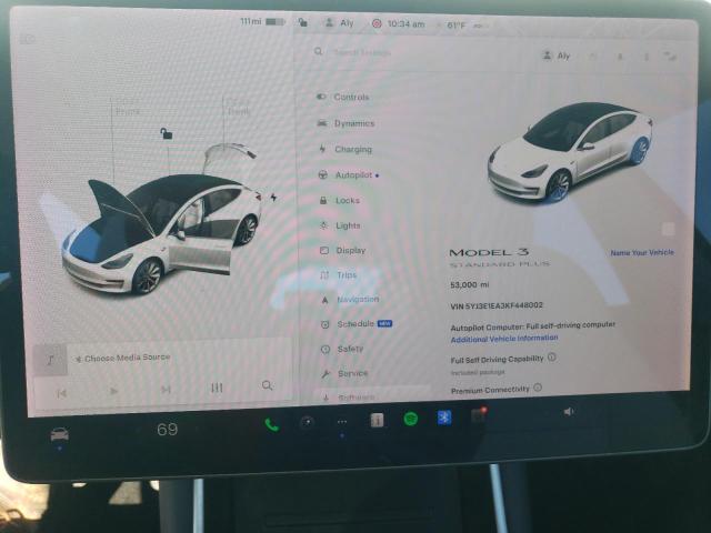 Photo 9 from auction – 2019 TESLA MODEL 3 with VIN 5YJ3E1EA3KF448002